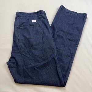 Katin Men's Isaac Straight Leg Denim Pants  Size 36 X 32 Indigo Wash Relaxed EUC